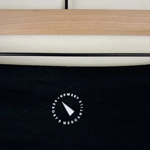 UpWest Resort Mercantile Black High Rise Modal Leggings - Picture 6 of 6